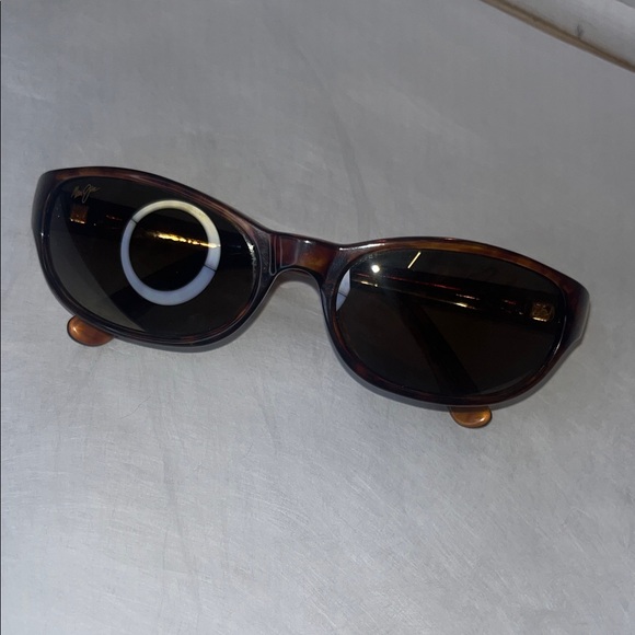 Maui Jim Women\'s Tortoise Shell Frame Sunglasses with Brown Lenses with case main image 11